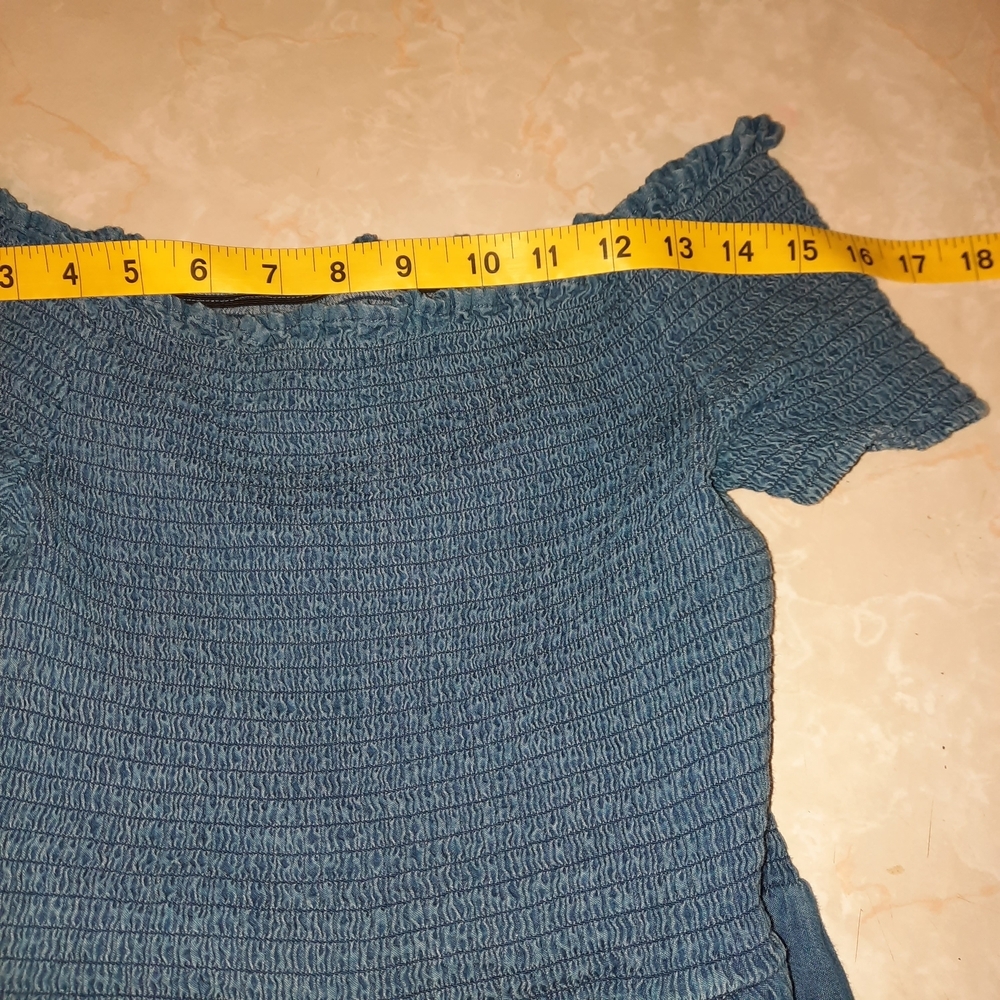 Elegant Blue Wide Leg Jumpsuit - Picture 9 of 11
